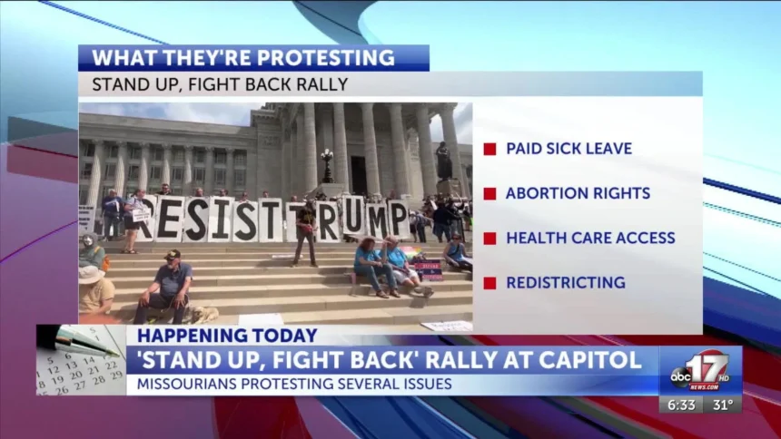 Stand Up, fight back rally