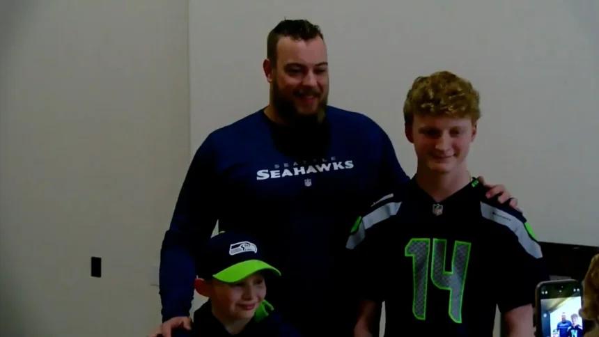 Maryville native Jalen Sundell prepares to start NFC Championship game for Seattle Seahawks