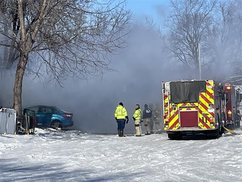 Fire crews battle structure fire in South End - KQ2 | St. Joseph ...