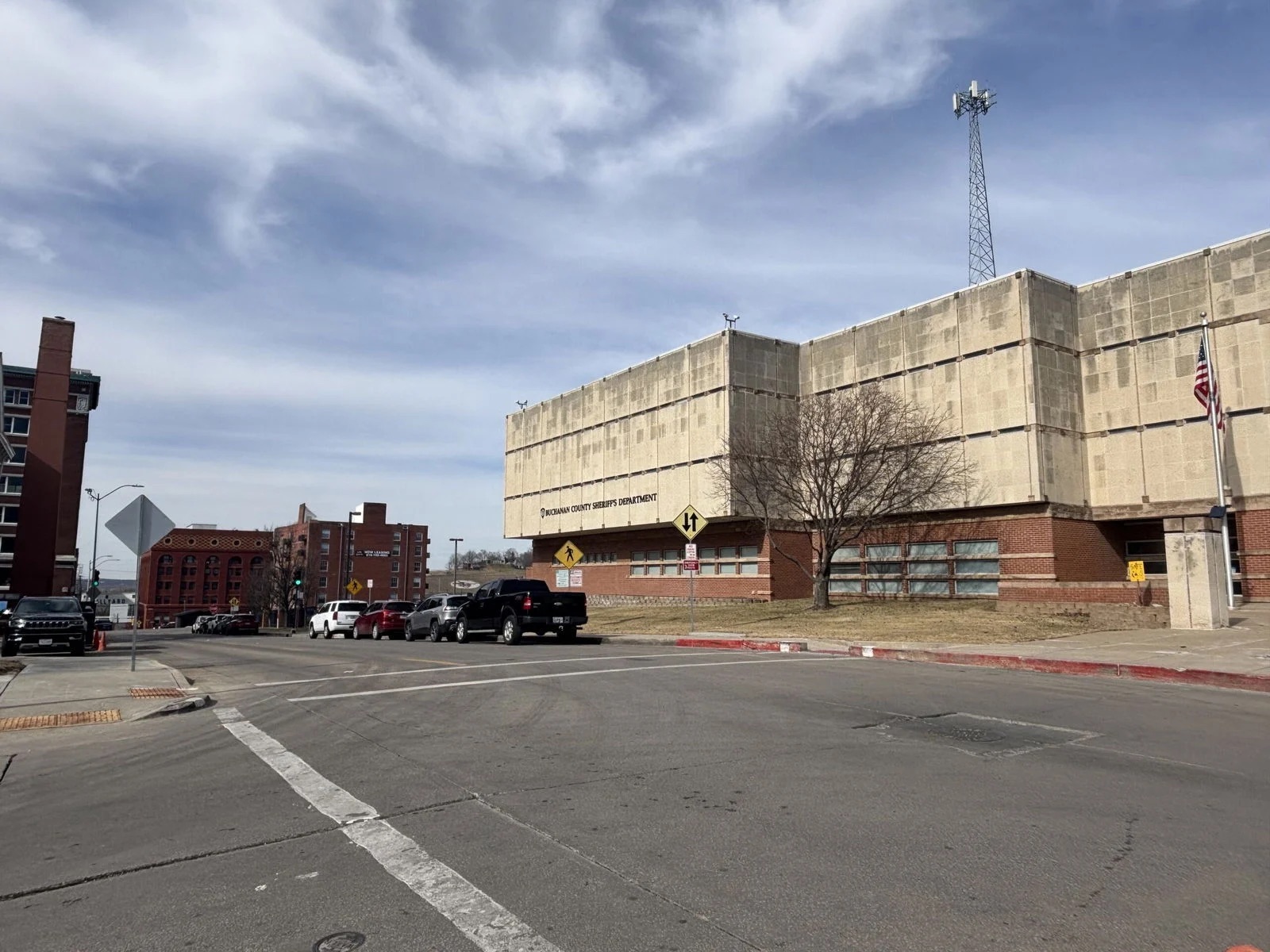 The Buchanan County Sheriff’s Department on Faraon Street. 