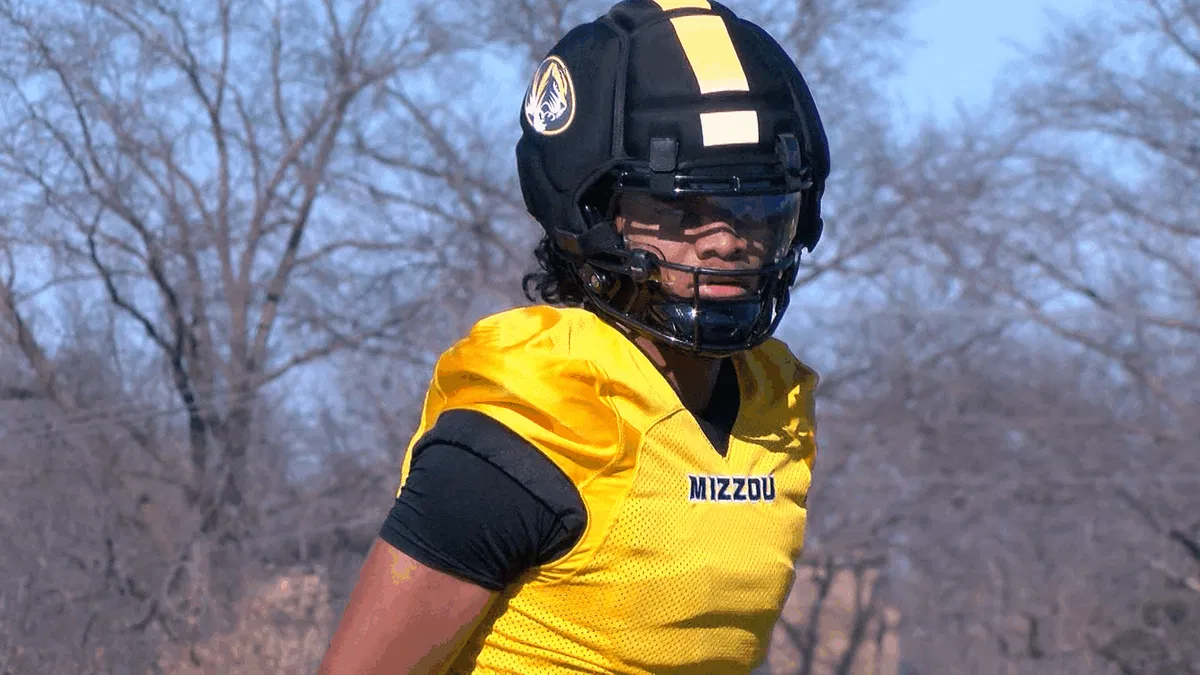 Mizzou Quarterback Austin Simmons.