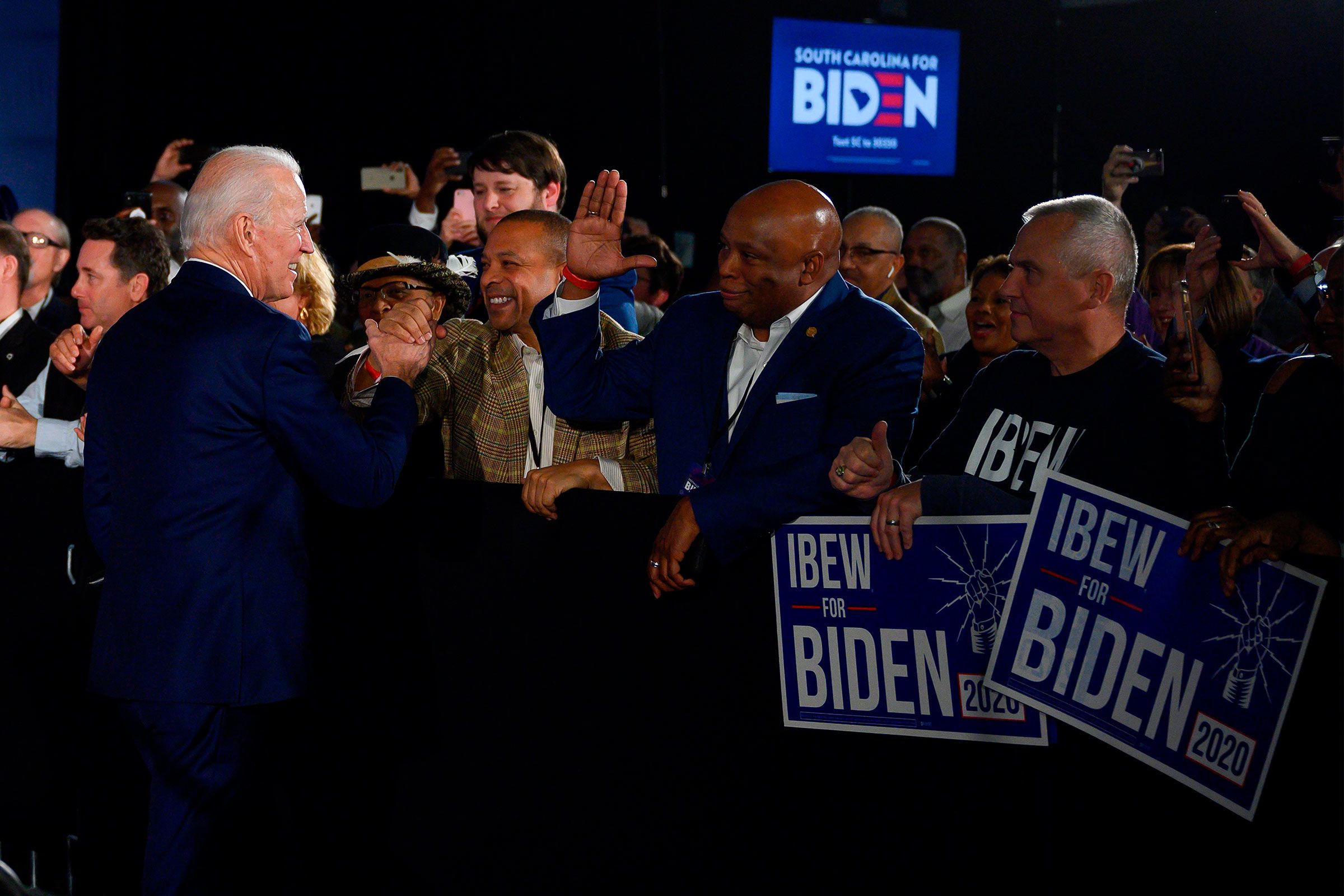 <i>Alex Wroblewski/AFP/Getty Images via CNN Newsource</i><br/>Former President Joe Biden arrives at Saint Joseph on the Brandywine Catholic Church