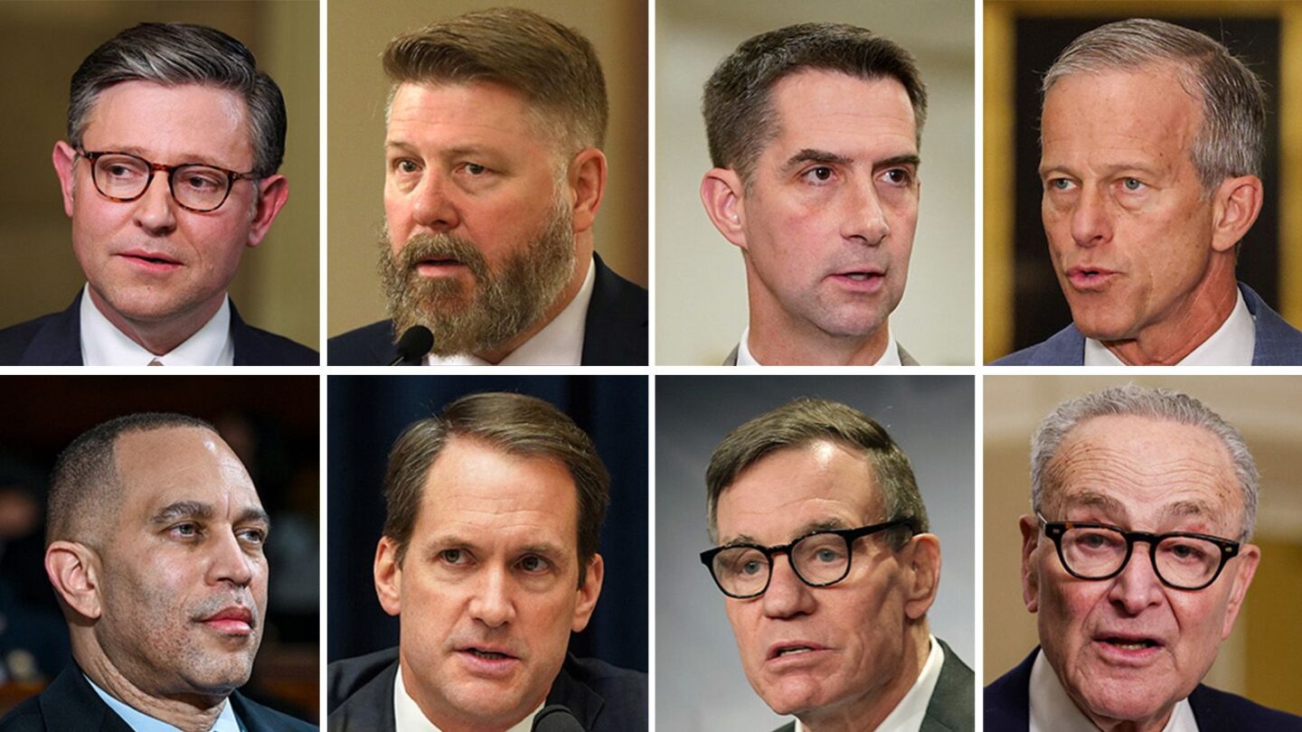 <i>Kenny Holston/Pool/Getty Images via CNN Newsource</i><br/>Rep. Thomas Massie at the State of the Union address on February 24