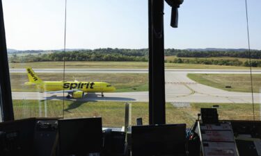 A Spirit Airlines flight departs Arnold Palmer Regional Airport in Westmoreland County