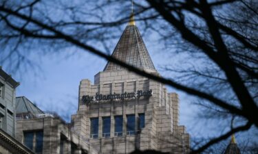 A view of the Washington Post office building in Washington