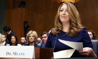 Dr. Casey Means is facing questions from a Senate panel on Wednesday in her bid to become surgeon general of the United States.