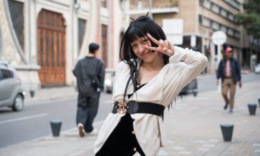 Performance inspired by the Saja Boys of K-pop Demon Hunters during the K-pop World Festival 2025 in Bogotá