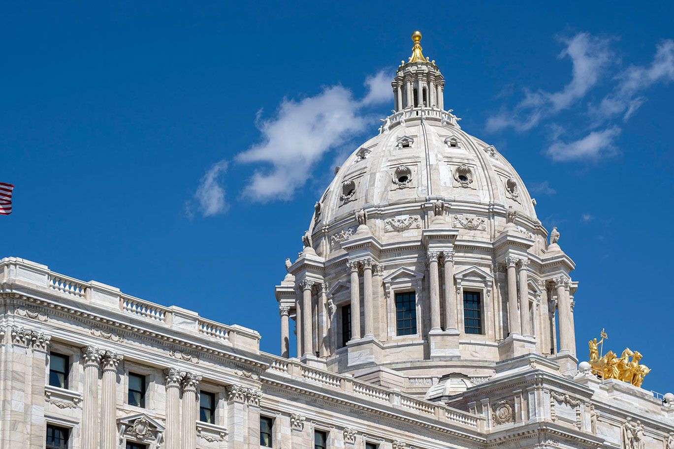 <i>Universal Images Group/Getty Images/File via CNN Newsource</i><br/>The state capitol building in St. Paul