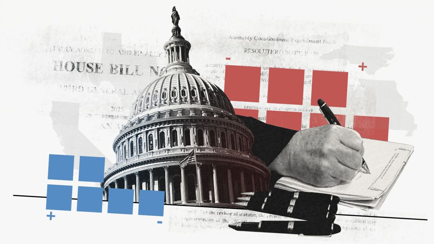 <i>Photo Illustration by Alberto Mier/CNN via CNN Newsource</i><br/>Redistricting