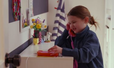River and Remy Bianco have learned phone etiquette now that they have a landline.