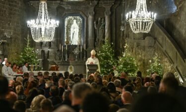 Tourists arrived in the salt mines in the 1700s