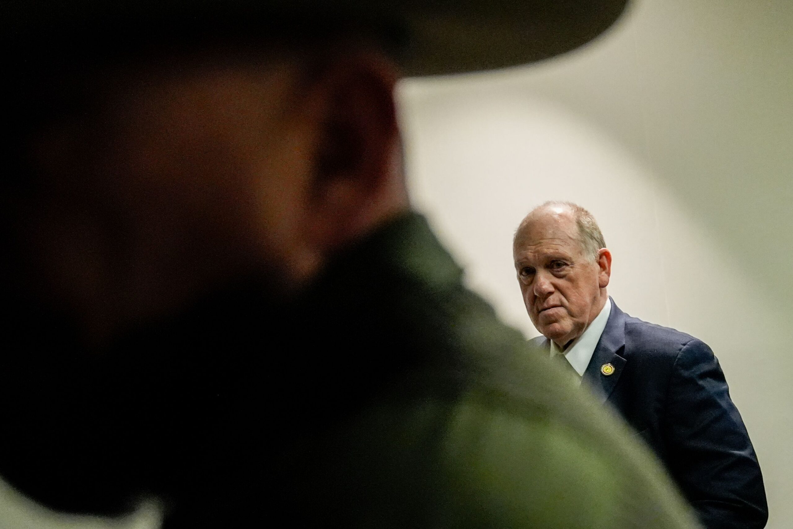 <i>Stephen Maturen/Getty Images via CNN Newsource</i><br/>People walk by signs memorializing Renee Good and Alex Pretti on February 12