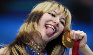 Gold medalist Alysa Liu of the United States