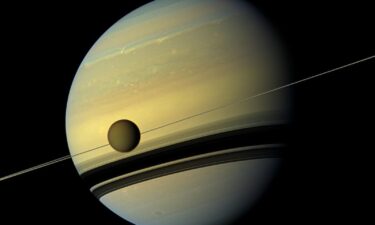 A view of Titan from Cassini