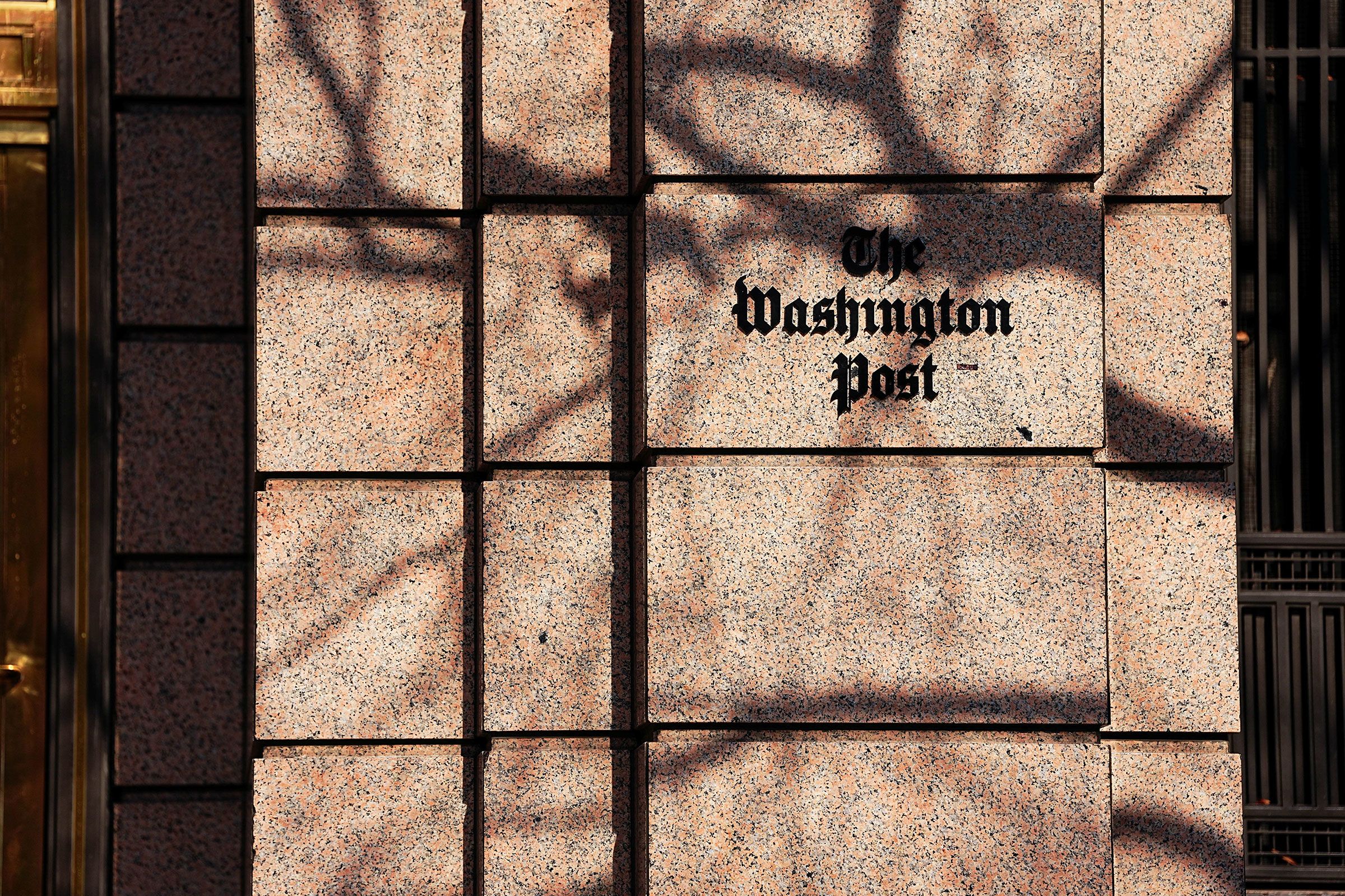 <i>Aaron Schwartz/Reuters via CNN Newsource</i><br/>The Washington Post headquarters in Washington