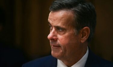 CIA Director John Ratcliffe during a cabinet meeting at the White House in Washington