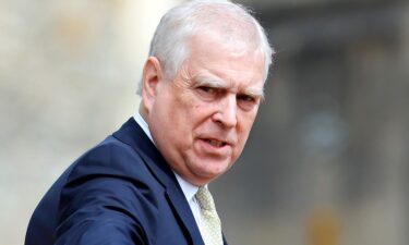 The entrance to the mansion in the Upper East Side in Manhattan