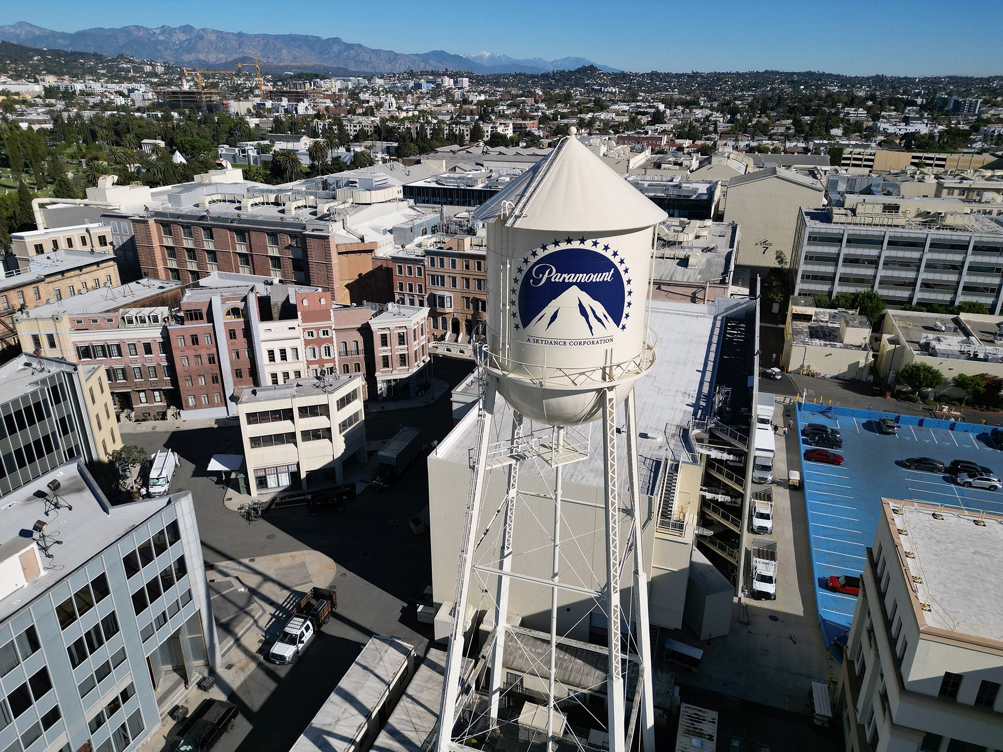 <i>Robyn Beck/AFP/Getty Images via CNN Newsource</i><br/>Paramount Studios in Los Angeles.