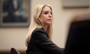 Rep. Thomas Massie questions  Attorney General Pam Bondi on Wednesday.