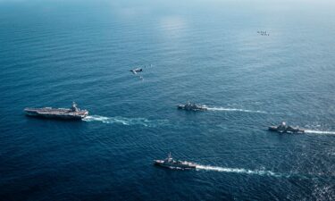 The US Navy’s Gerald R. Ford Carrier Strike Group operates as a joint