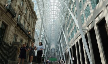 Jadiel Teófilo enters Toronto's PATH. Teófilo moved to the city from Brazil and eventually created an app mapping the underground network to help people like him navigate the maze of passageways.