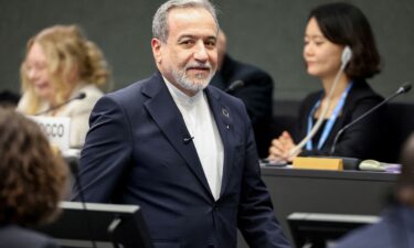 Iran's Foreign Minister Abbas Araghchi