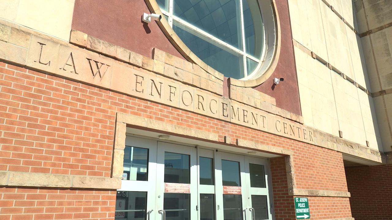 The front of Buchanan County Law Enforcement Center building.