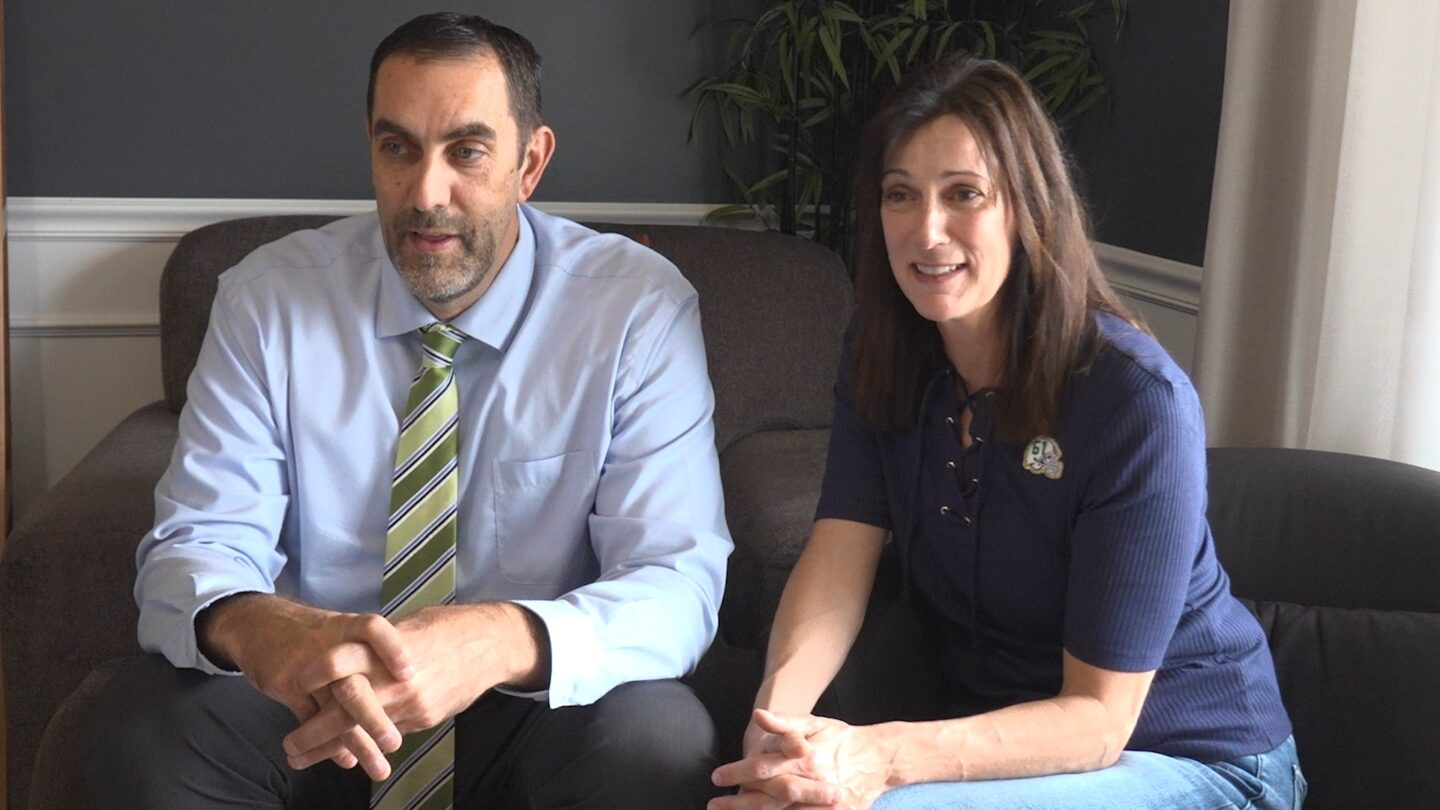 Bob (left) and Korena (right) Sundell, parents of Jalen and Serena.