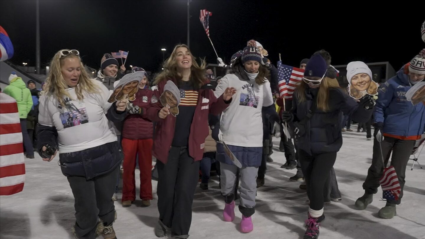 <i>NBC Olympics</i><br/>Top dance moves form Milan Cortina.