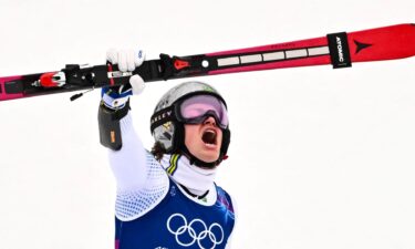 Lucas Pinheiro Braathen claimed gold in the men's giant slalom