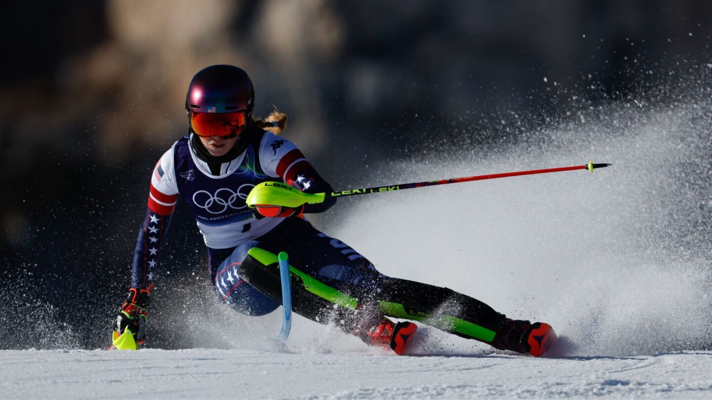 <i>NBC Olympics</i><br/>Mikaela Shiffrin in the women's slalom