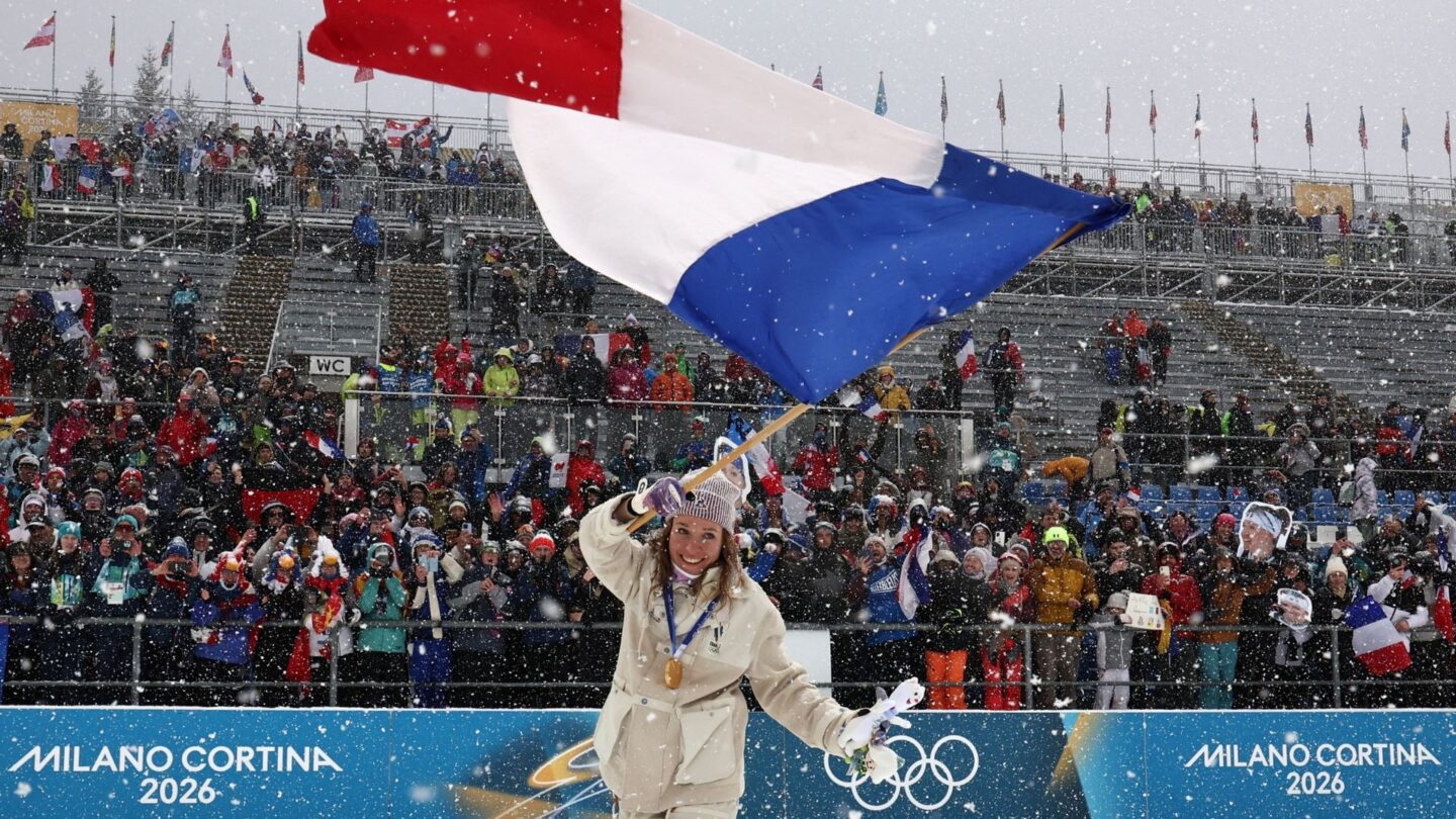 <i>NBC Olympics</i><br/>Oceane Michelon of France.