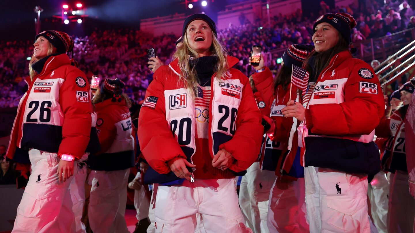 <i>NBC Olympics</i><br/>Team USA walks in