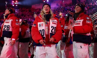 Team USA walks in