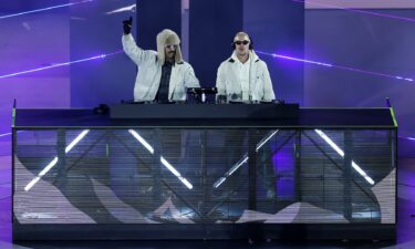 Major Lazer at the Closing Ceremony.