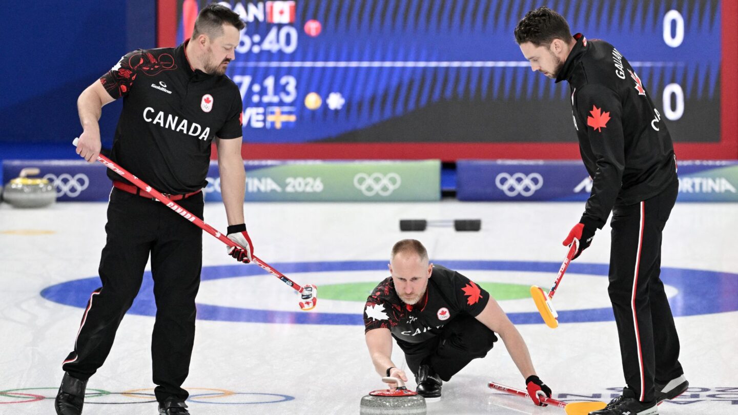 Canada vs. Sweden men's curling