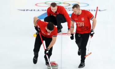 Switzerland sweepers come down the ice