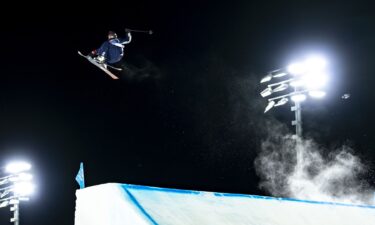 Mac Forehand competes in big air