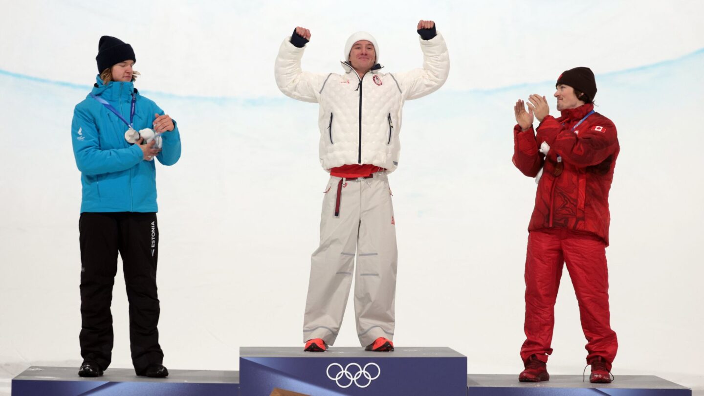 <i>NBC Olympics</i><br/>Alex Ferreira on the podium