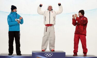 Alex Ferreira on the podium