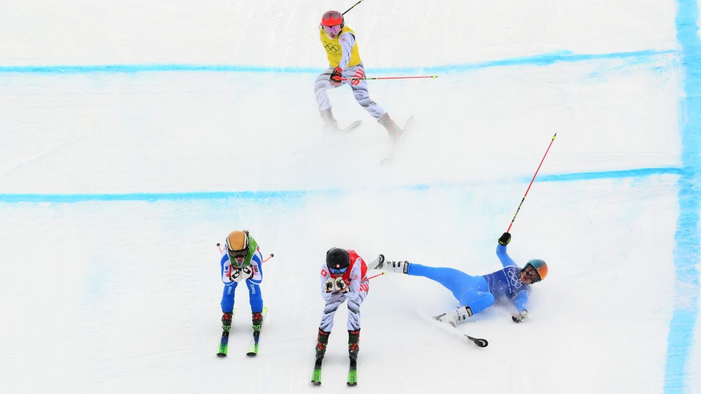 <i>NBC Olympics</i><br/>Jole Galli falls