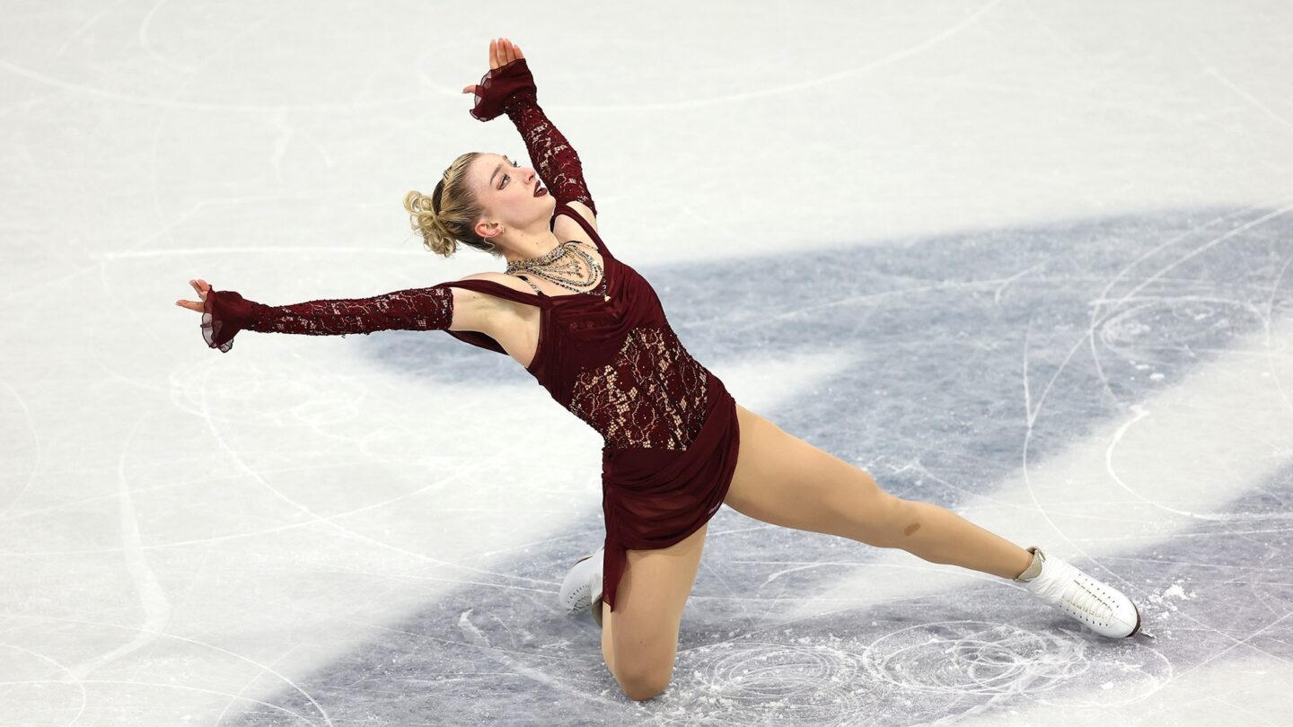 <i>NBC Olympics</i><br/>Amber Glenn skating