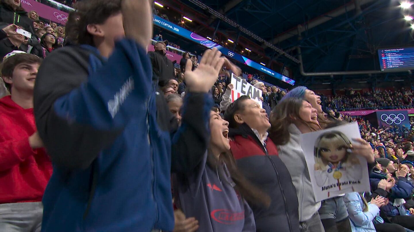 <i>NBC Olympics</i><br/>Alysa Liu's family celebrating