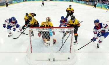 Team USA's captain Auston Matthews scores power play goal for 2-0 lead over Germany