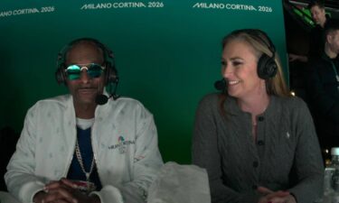 Snoop Dogg and A.J. Mleczko in the booth