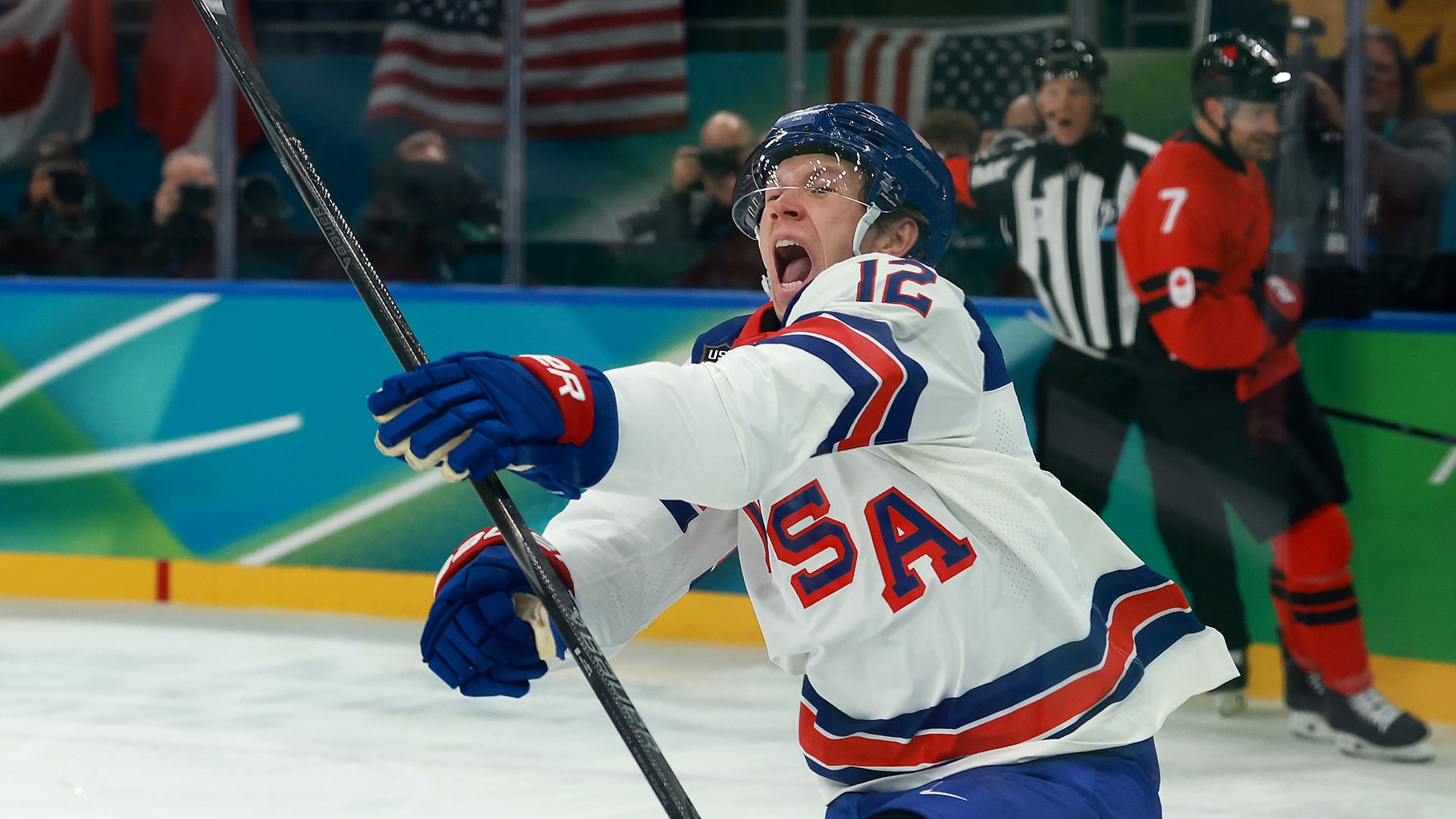 Boldy breaks the ice with first U.S. goal in gold medal game - KQ2 | St ...