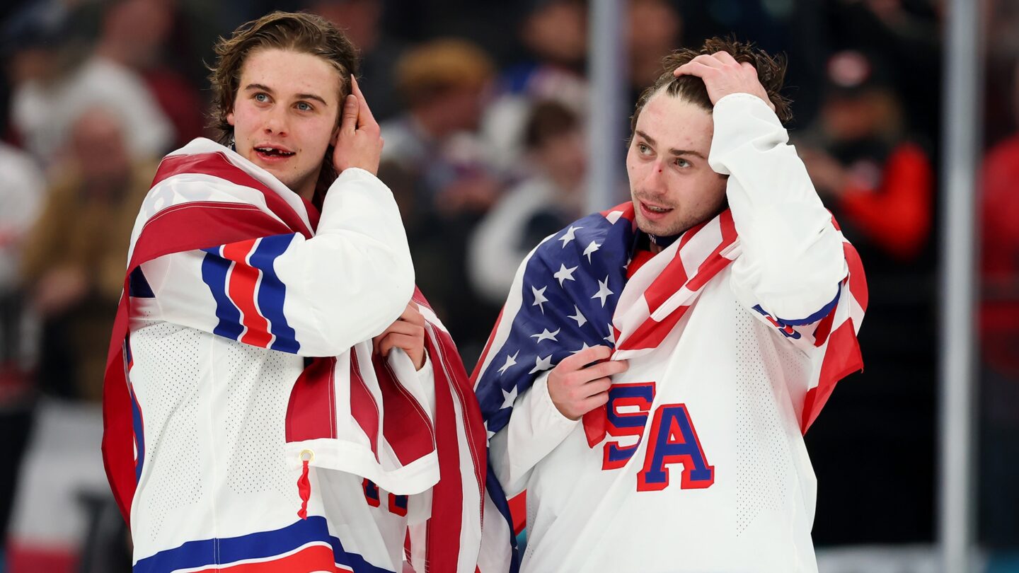 <i>NBC Olympics</i><br/>Jack and Quinn Hughes