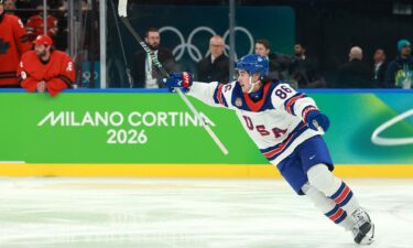 Jack Hughes' game-winning goal.