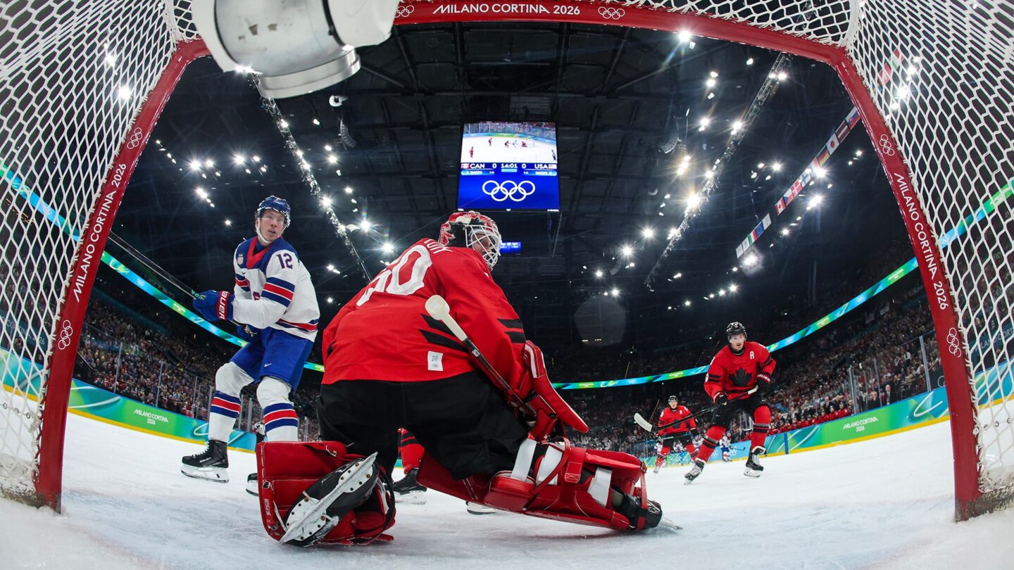 <i>NBC Olympics</i><br/>Matt Boldy's goal against Canada