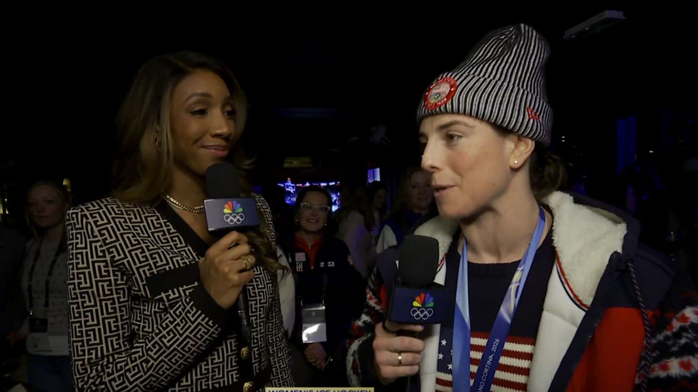 <i>NBC Olympics</i><br/>Hilary Knight and Megan Keller